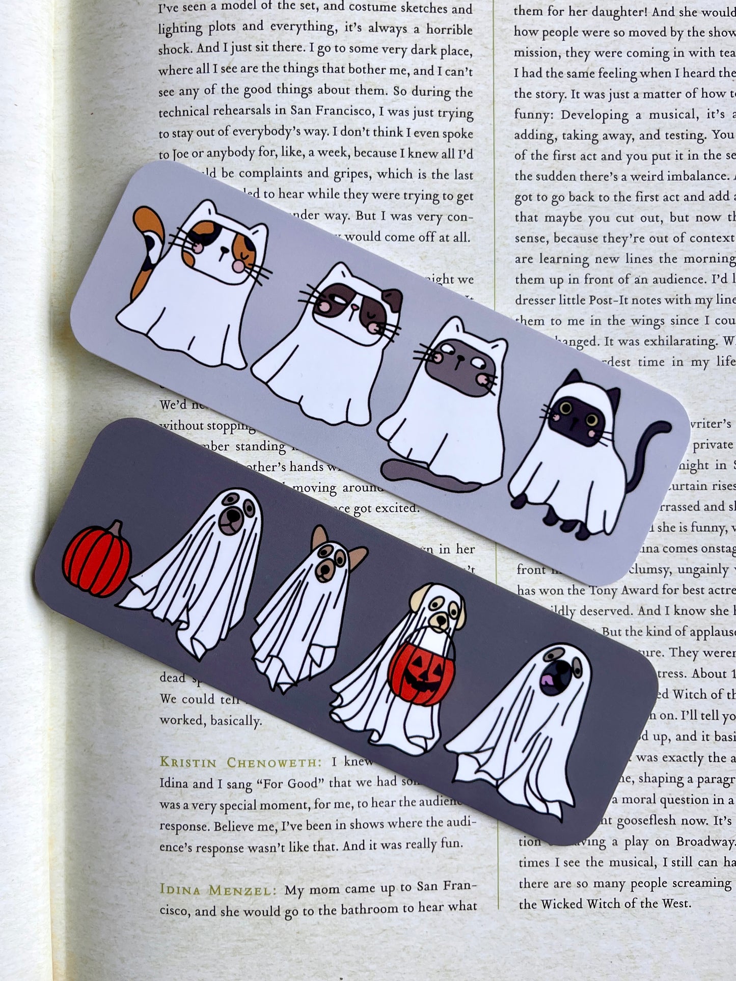 Ghost Doggo Bookmark