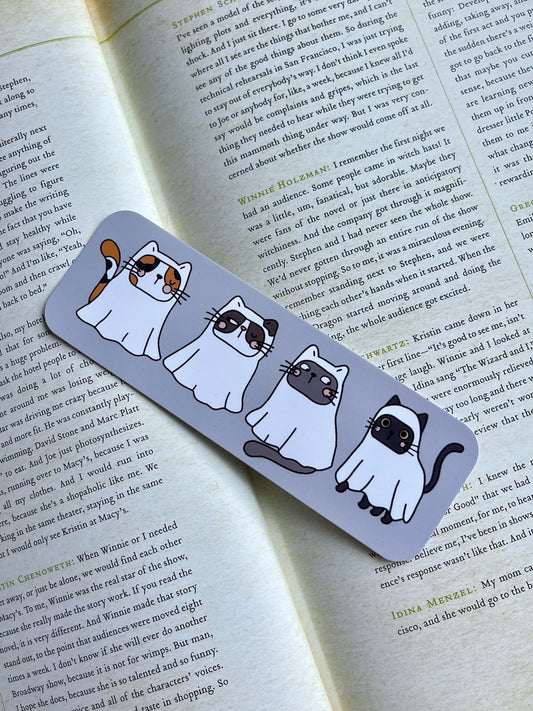 Ghost Cat Bookmark