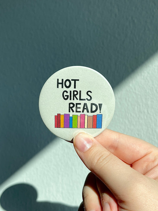 Hot Girls Read Pin