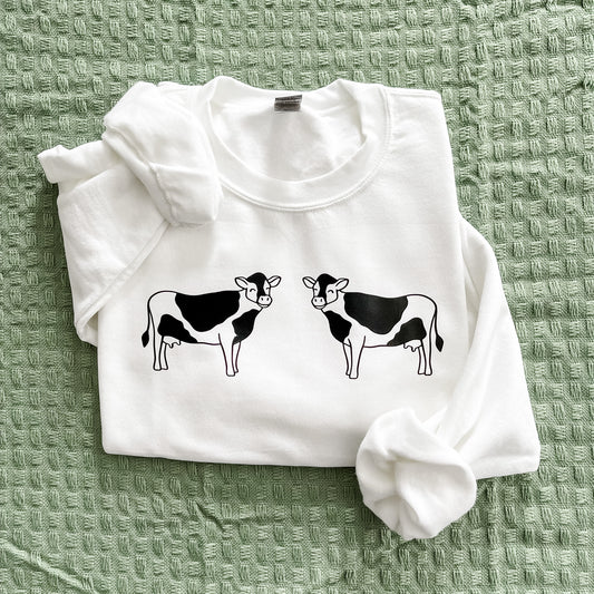 Happy Cows Crewneck Sweatshirt
